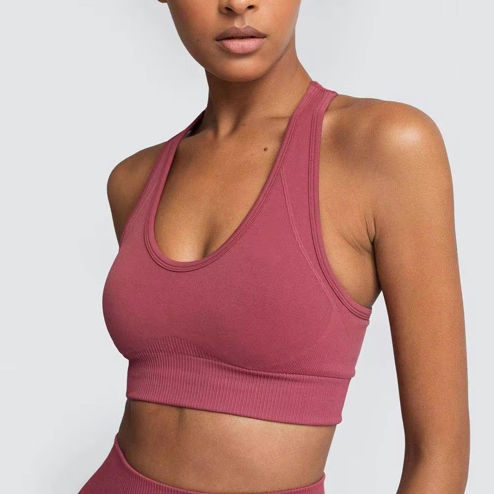Transformez votre entraînement avec notre ensemble d'entraînement 2 pièces sans couture Hyperflex pour femmes - Haut court élégant et leggings taille haute pour des performances ultimes !