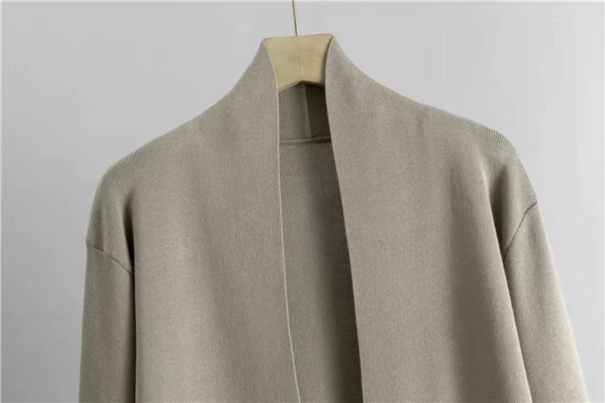 Laminivibe : Ensemble survêtement cardigan tricoté 3 pièces